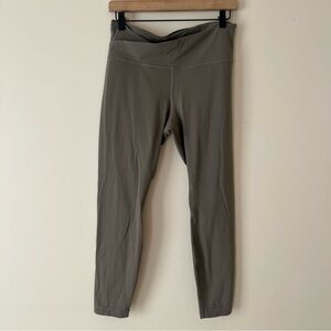 Lululemon Align Asymmetrical-Waist Pant 25” Nomad Size 10